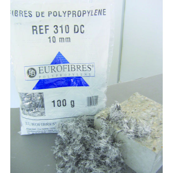 Fibre en polypropylène pour chape béton renforcée | Euro 310 DC
