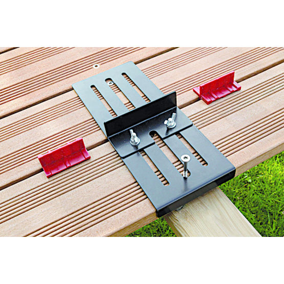 Gabarit de perçage pour la fixation des lames de terrasse | Cobra Liner