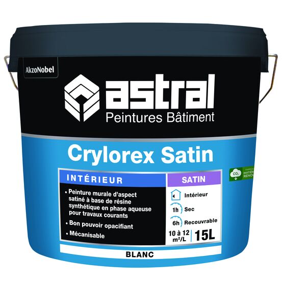  Gamme de peinture intérieure intégrant 20 % de résines végétales | Crylorex Biomass Balance - ASTRAL (AKZONOBEL)