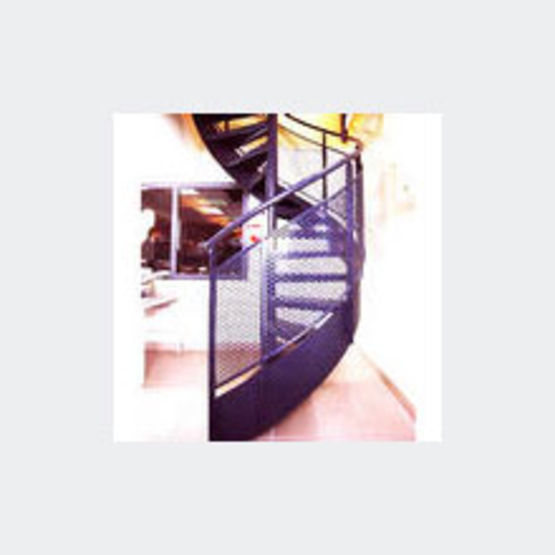 Garde-corps à deux ou trois lisses pour escalier hélicoïdal | Agrl 2 / Agel 2 / Agrl 3 / Agel 3