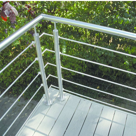 Garde-corps inox pour palier, escalier ou balcon | Oxynov