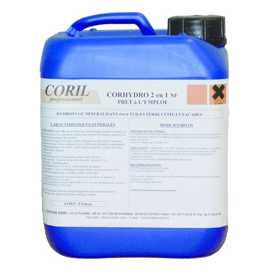 Hydrofuge minéralisant | CORHYDRO 2 en 1 NF