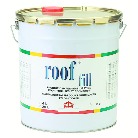 Imperméabilisation en pâte pour toitures-terrasses | Rooffill