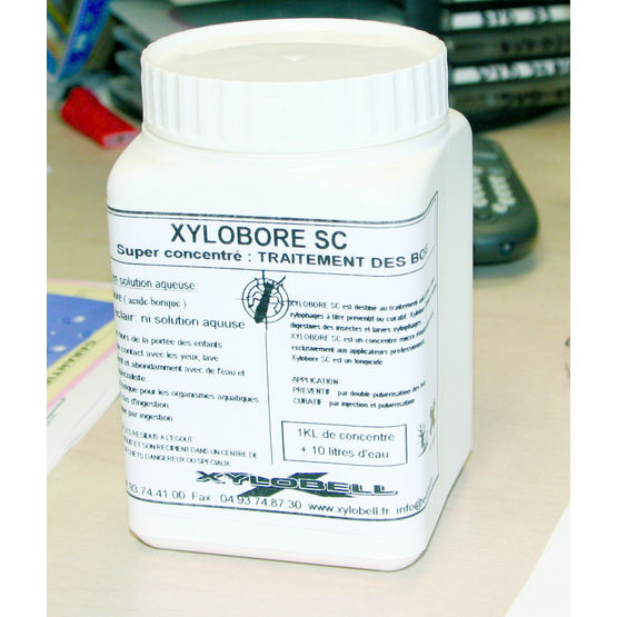 Insecticide et fongicide pour le traitement des bois sous abri | Xylobore Ecolo