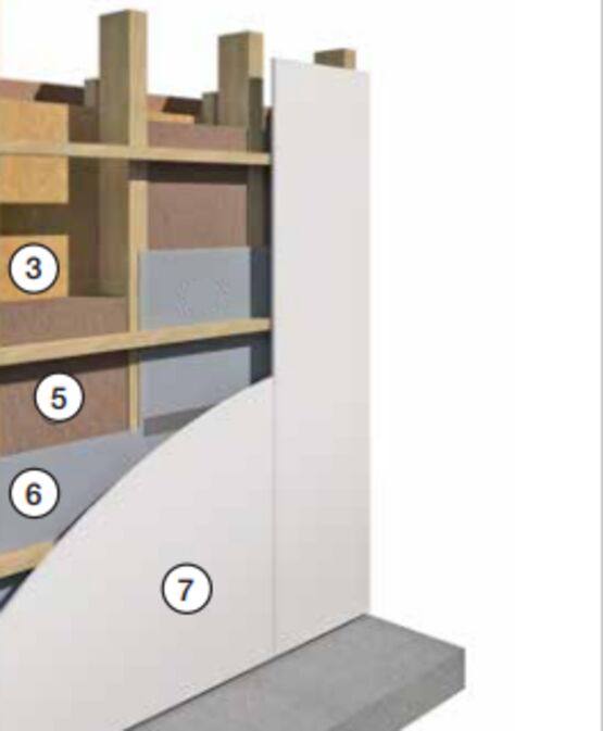 Isolation de murs à ossature bois | HUNTSMAN BUILDING SOLUTIONS   - produit présenté par HUNTSMAN BUILDING SOLUTIONS 
