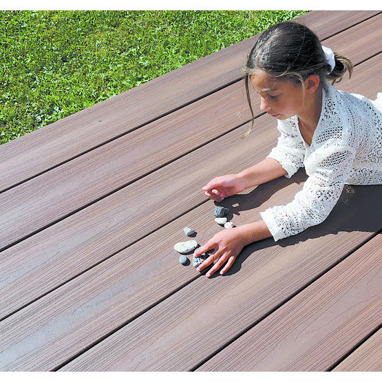 Lame de terrasse en bois composite de grande largeur | Xtreme Wide