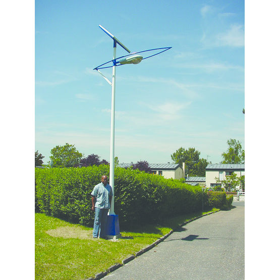 Lampadaire solaire pour chemins et sites isolés | Rural 120