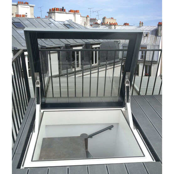 Lanterneau personnalisable pour toit terrasse | Skyvision - produit présenté par CAST PMR