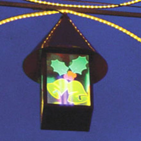 Lanternes décorées de motifs festifs | Lanterne Magique