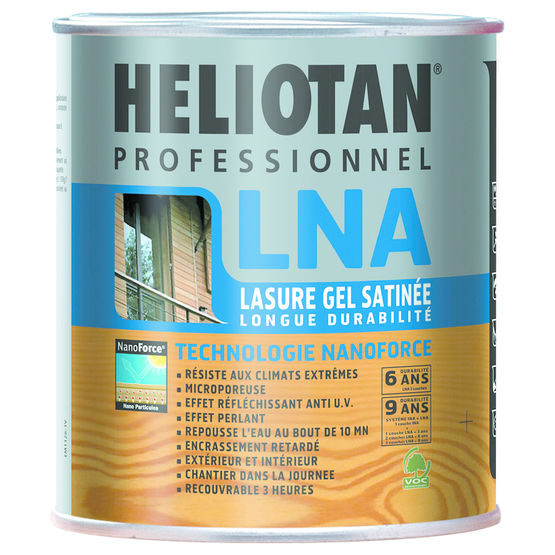 Lasure gel satinée longue durabilité | Heliotan LNA