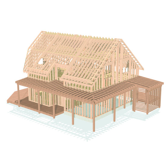 Logiciel de conception de maisons à ossature bois | Cadsoft Build Module Ossature Bois - A.DOC