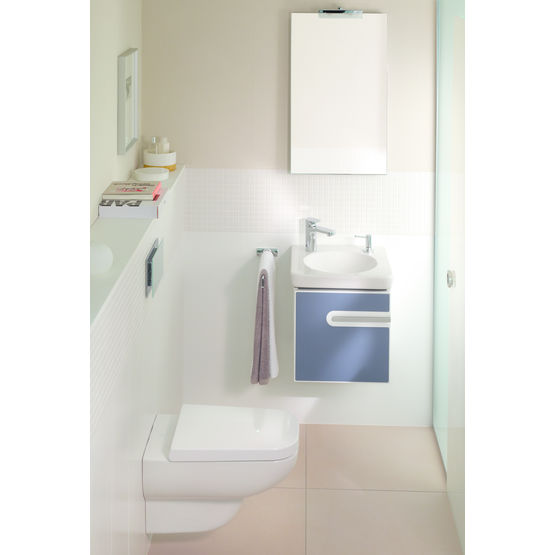 Meuble de salle de bains à plan vasque intégré | Joyce