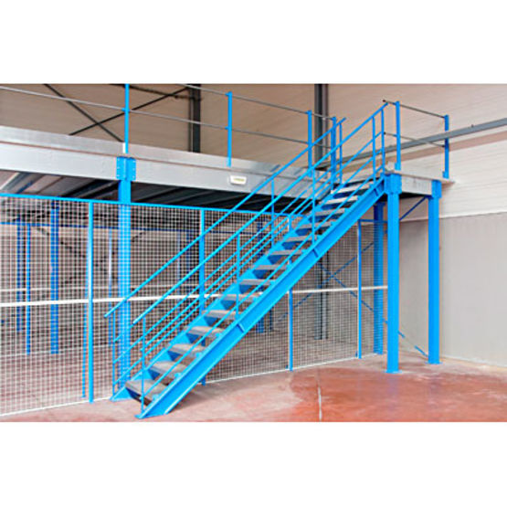  Mezzanine industrielle pour extension d&#039;espaces de stockage | Plateforme de stockage - RAYONOR