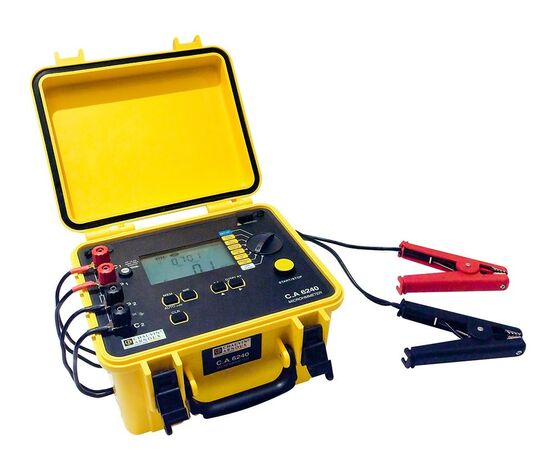  Micro-ohmmètre 10 A | CA 6240 - Appareils de contrôle, mesure et inspection