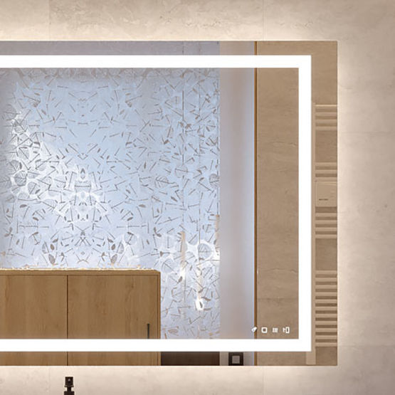  Miroir à LED connecté et multifonction, pour salles de bains &amp; hôtellerie - HÄFELE