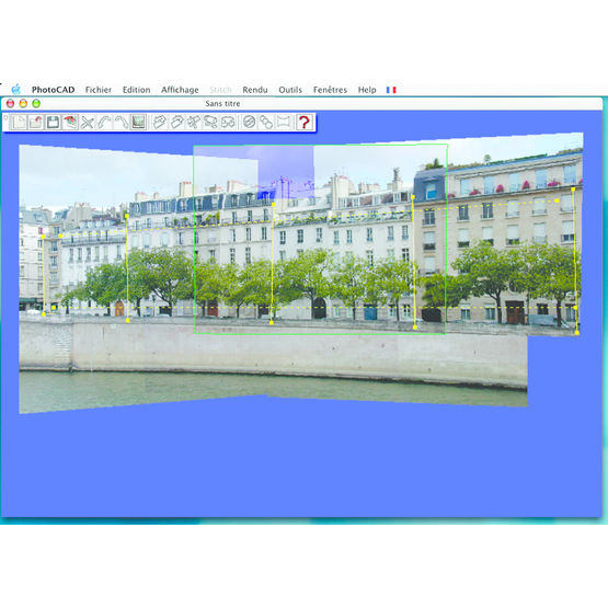 Montage photographique et création de panoramas | Photocad 1.0