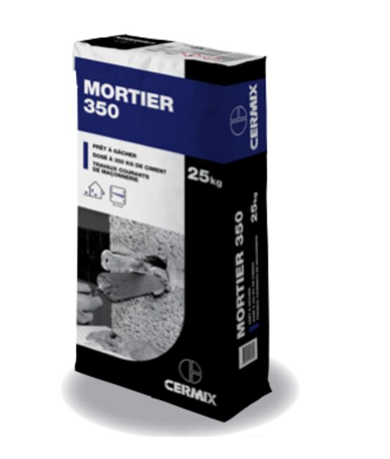 Mortier de maçonnerie | Mortier 350 - produit présenté par CERMIX