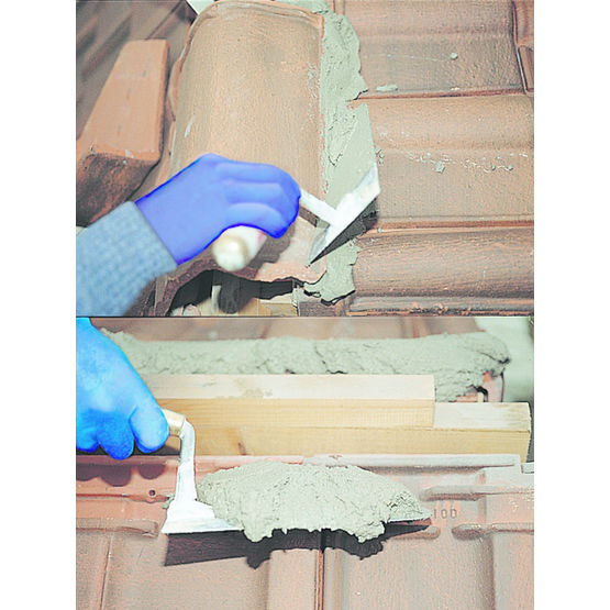 Mortier pour scellement d&#039;éléments de toiture | Weber.cel tuile