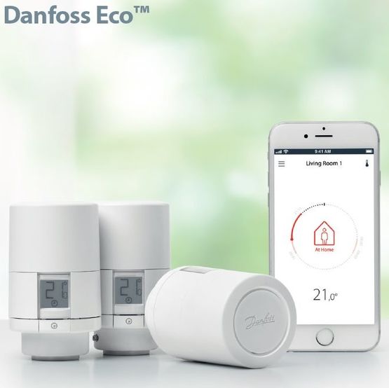  Nouvelle tête électronique universelle, facile à installer et à utiliser | Danfoss Eco™  - Vannes et robinets pour chauffage et ECS