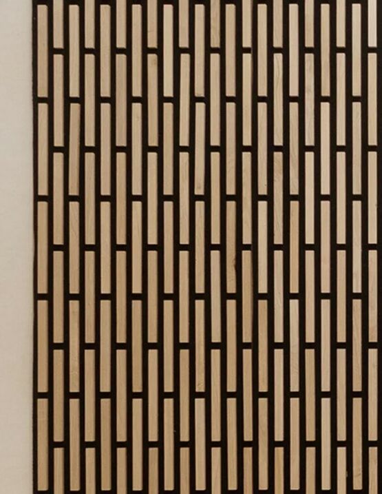  Octave 133 - Panneau acoustique - chêne français massif et feutrine de laine naturelle - Panneaux muraux et absorbeurs acoustiques