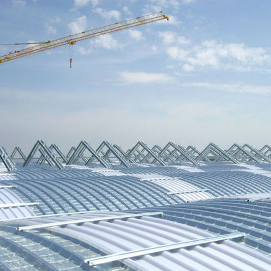 Ossatures légères en acier galvanisé pour système solaire en toiture | Systèmes solaires pour toits