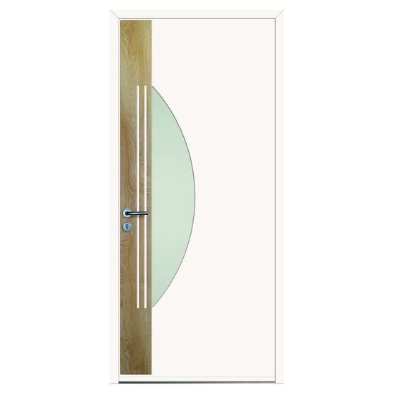  Ouvrant monobloc en PVC à haute isolation thermique pour porte d&#039;entrée | THERMIXEL - VOLMA