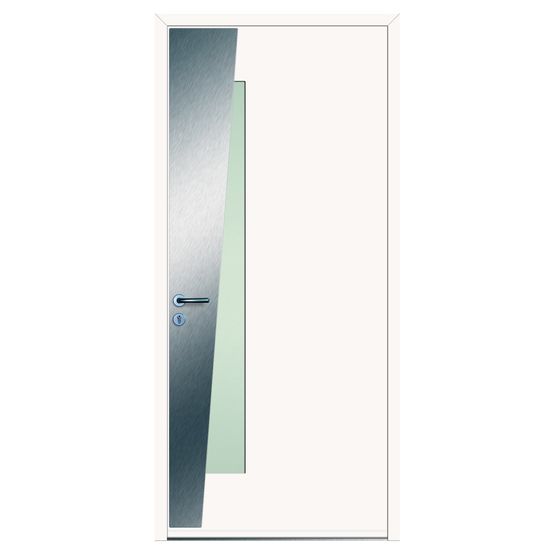  Ouvrant monobloc en PVC à haute isolation thermique pour porte d&#039;entrée | THERMIXEL - Porte d'entrée en PVC ou composite