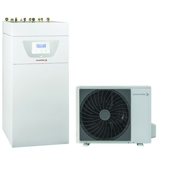 PAC air/eau silencieuse à modulation de puissance de 30 à 100 % | Eria-S Plus Duo