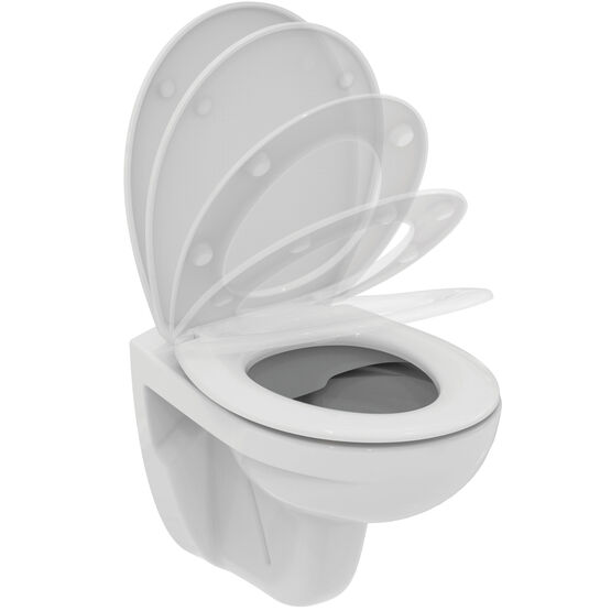 Pack WC suspendu sans bride Ulysse abattant frein de chute | Ulysse P027001