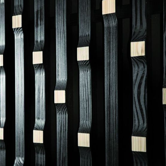  Panneau bois acoustiques sculptés en 3D pour habillage intérieur | Linea 3D - Panneaux muraux et absorbeurs acoustiques