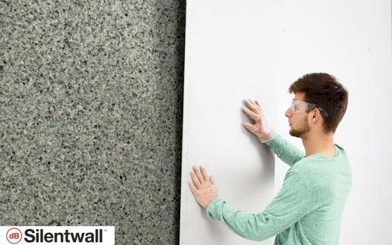  Panneau d’isolation acoustique recyclé facile à poser  | Silentwall - Panneaux muraux et absorbeurs acoustiques