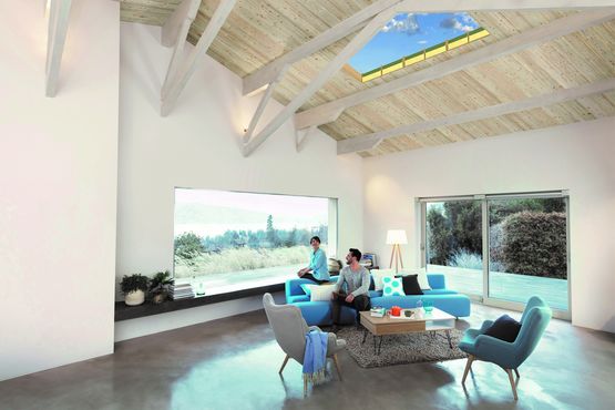  Panneau d’isolation de toiture solution ITE dédiée au confort intérieur  | Usystem Roof OS Comfort - Caissons chevronnés ou panneaux sandwich