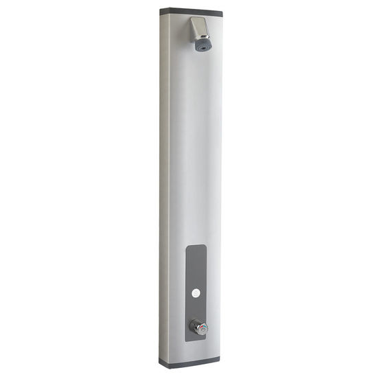 Panneau de douche avec robinet temporisé et mitigeur thermostatique | Presto Touch 