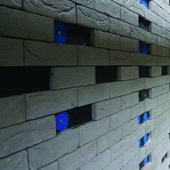 Panneau de vêture isolante en plaquettes de briques étanche sans rejointoiement | Thermoreal Gebrik Joint Mince
