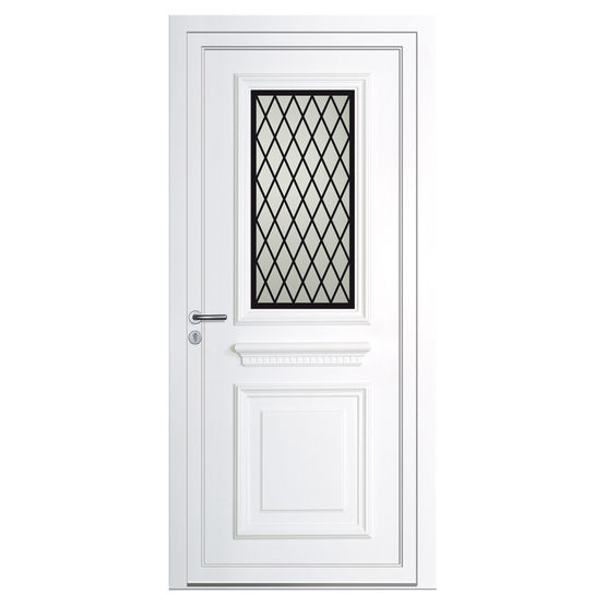  Panneau décoratif classique en PVC pour porte d’entrée | HOME - Porte d'entrée en PVC ou composite