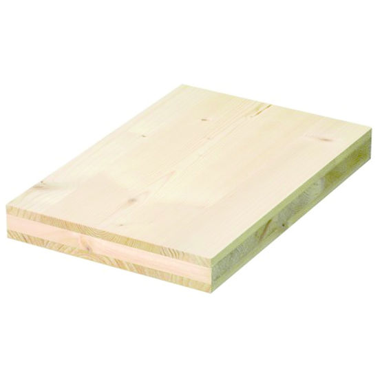 Panneau en bois massif 3 ou 5 plis croisés pour structure ou agencement | Panneau 3 &amp; 5 plis Epicea