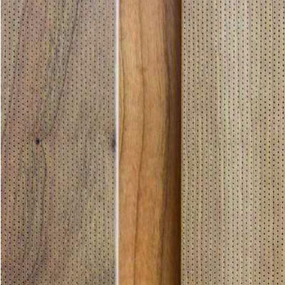 Panneau plaqué bois microperforé pour plafonds et cloisons acoustiques | Panneau nanoperforé