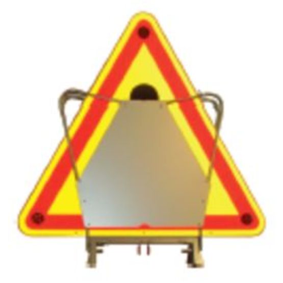  Panneaux triangulaires lumineux pour signalisation des travaux routiers  | PIEDSTOP  - AXIMUM