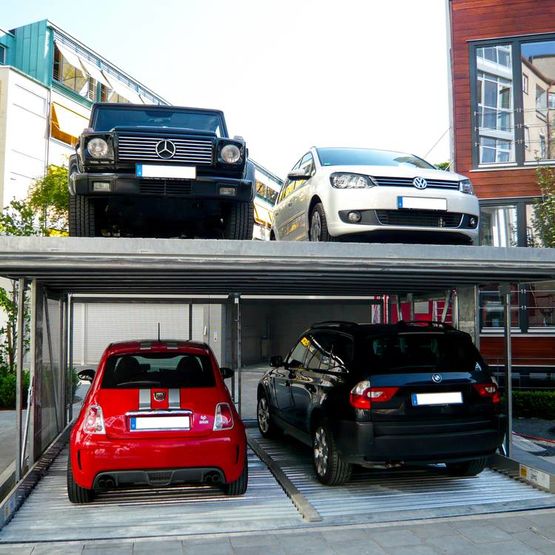 Parking mécanisé indépendant - 2 places avec fosse | Parklift 461  - produit présenté par ALINEA PARK FRANCE