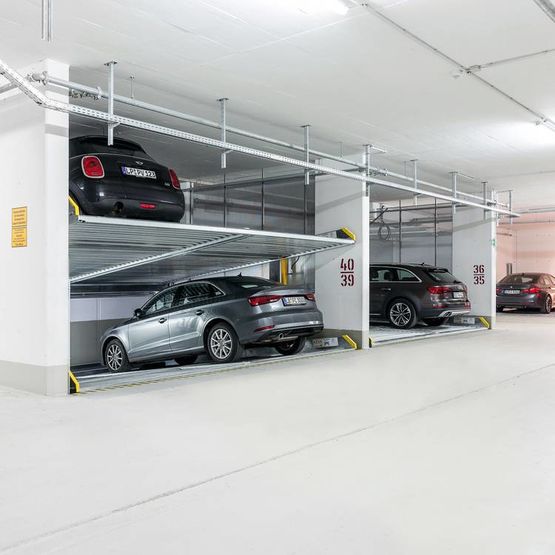  Parking mécanisé indépendant - Parklift 405 - 2 places avec fosse - ALINEA PARK FRANCE