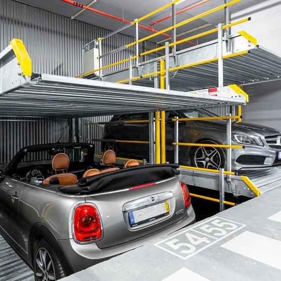  Parking mécanisé indépendant - Parklift 450 - 2 places avec fosse - ALINEA PARK FRANCE