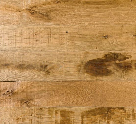 Parquet chêne massif aspect bois brut pour sols Gamme Industrielle | OS1  - produit présenté par CHÊNE DE L'EST