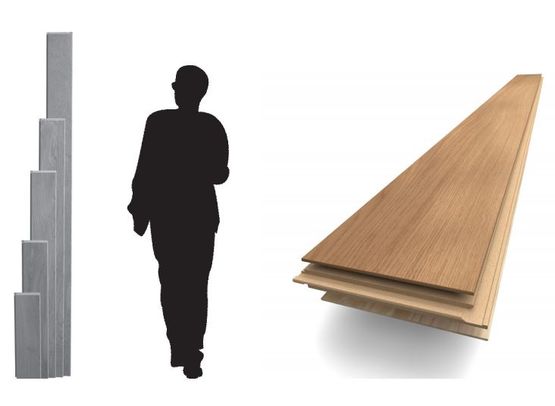 Parquet contrecollé en chêne bois flotté pour usage domestique ou commercial | DIVA 139 - produit présenté par PANAGET