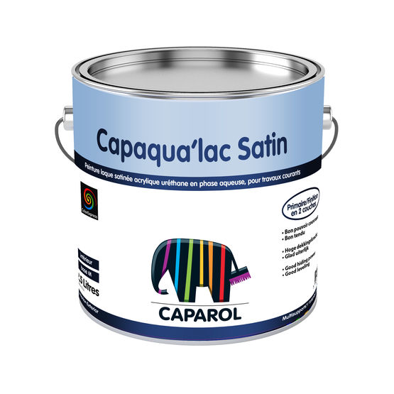 Peinture laque satinée acrylique uréthane | Capaqua’lac Satin
