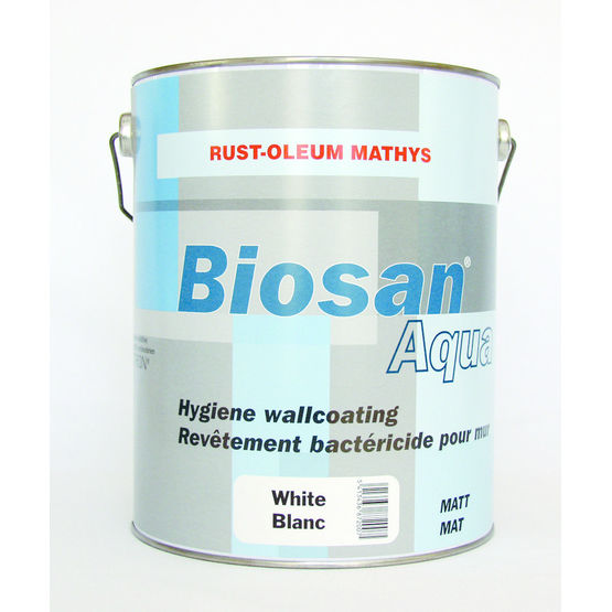 Peintures acryliques bactéricides pour murs et plafonds | Biosan Aqua