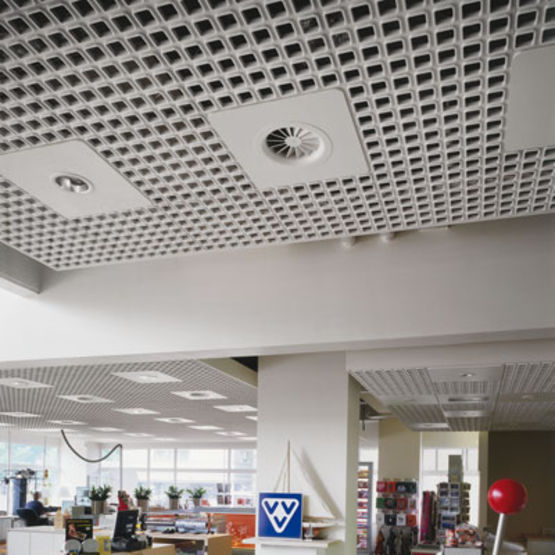 Plafond alvéolaire pour salles de conférence ou salles de réunion | Visual