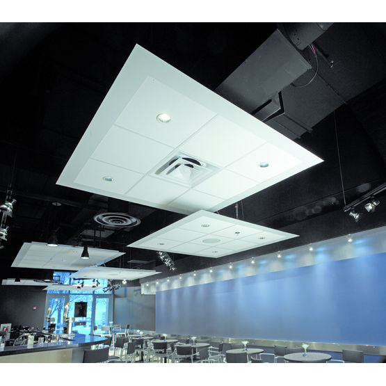 Plafond flottant acoustique | Axiom Canopy