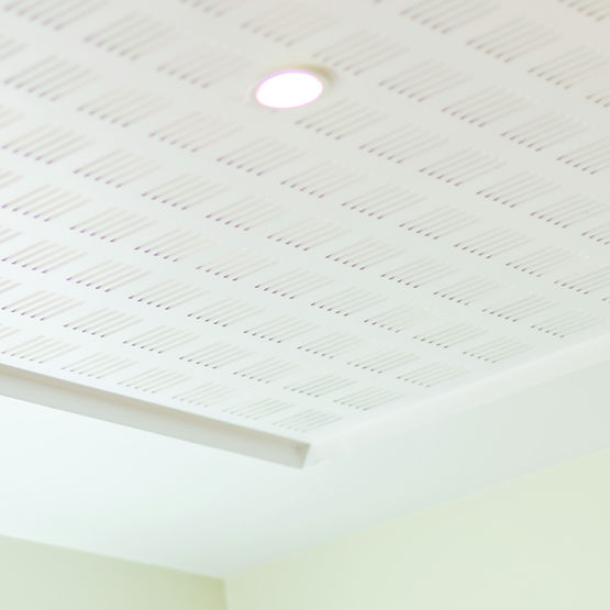  Plafonds décoratifs et acoustiques avec perforations | GEODECO Gamme Constellation - GEOSTAFF