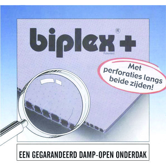 Plaque microperforée pour sous-toiture | Biplex