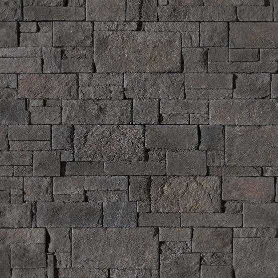  Plaquette de parement géométrique en pierre reconstituée | Cubik - Pierres de parement (naturelles ou reconstituées)